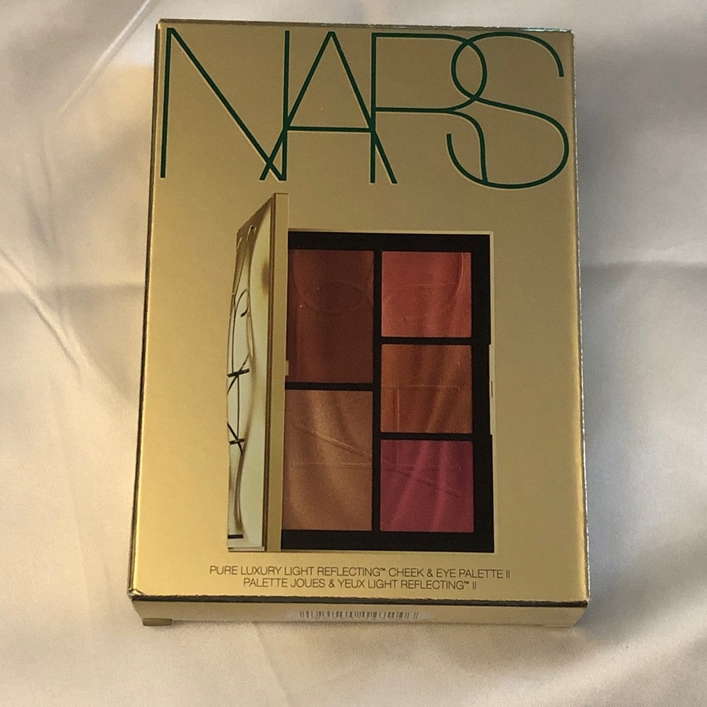 NARS Pure Luxury Light Reflecting Cheek & Eye Palette II Med To Deep 17.4g NIB